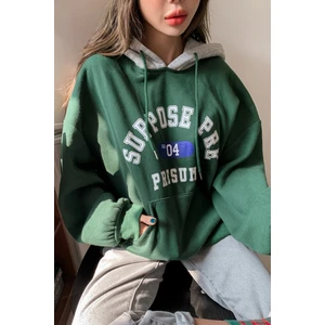 Only Trendwear  Unisex Suppose Baskılı Sweatshirt
