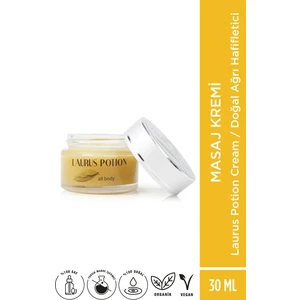 Therapium Naturalis Laurus Potion Massage Cream - Defne Iksiri Rahatlama ve Masaj  Kremi - 30 ml