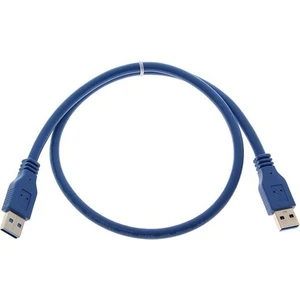 Justquality 50CM USB 3.0 Type-A(Erkek) To Type-A (Erkek) Uzatma Veri Aktarım Kablosu