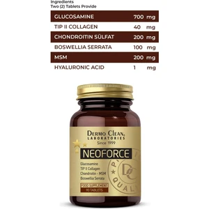 90 Tablet Glucosamine, Tip 2 Collagen 2'li Set