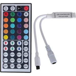 Rgb Şerit LED Kontrol Kit 44 Tuşlu Kumanda K1