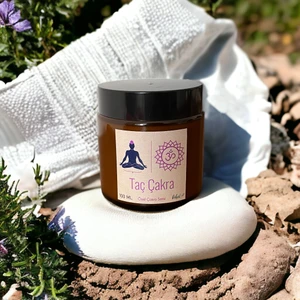 Taç Çakra Için Doğal Aroma Terapi Mumu