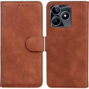 Realme C53 4g / Narzo N53 4g Pu Deri Stand Flip Cüzdan Kapağı (Yurt Dışından)