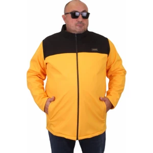 Moc Grande Mocgrande Büyük Beden Su Geçirmez Waterprof Mont 23822 Hardal