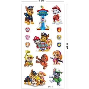 BP Tattoo Pati Devriyesi Geçici Çocuk Dövme Paw Patrol Tattoo