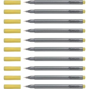 Grip Fineliner 0.4 Uç Keçeli Kalem Altın Sarısı 10 Adet