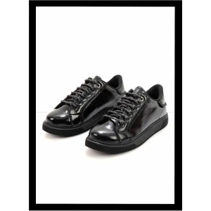 Siyah Rugan  Kadın Sneaker K01763132508