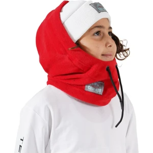 Cosy Club Erkek Çocuk Kırmızı  Polar Termal Balaklava Şapka Atkı Bere Boyunluk Sıcak Tutan Kar Maskesi