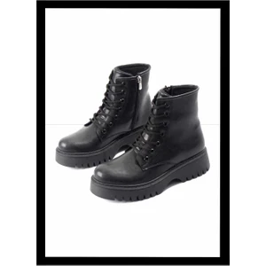 Siyah  Kadın Bot & Bootie K02823112309