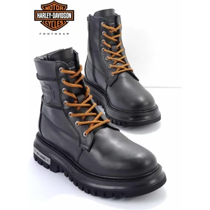 Harley Davidson Black Leather Erkek Bot & Bootie HD1777062003