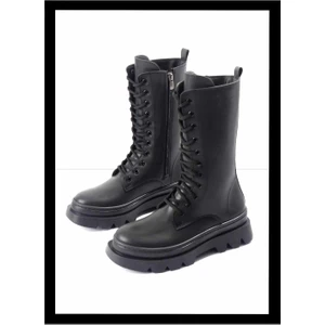 Siyah  Kadın Bot & Bootie K02431760109