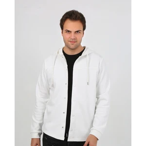 Uomo Park 5502 New Season Kapüşonlu ,çıt Çıt Detaylı Regular Fıt Hırka