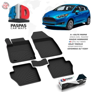 Ford Fiesta 4D Havuzlu Paspas 2015-2017 A+ Kalite