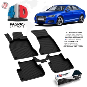 Audi A4 4D Havuzlu Paspas 2016-2019 A+ Kalite