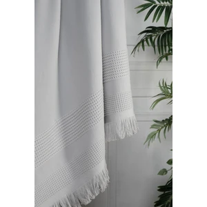 Neşe Home Collection Waffle 90X180 cm Peştemal Gri
