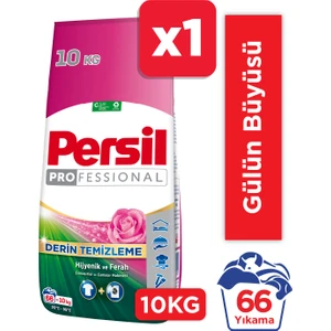 Toz Çamaşır Deterjanı 10kg (66 Yıkama) Gülün Büyüsü