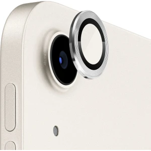 iPad Air 5. Nesil 10.9 Inç 2022 Uyumlu Kamera Koruyucu Kırılmaz Temperli Cam Lens Koruyucu Gümüş