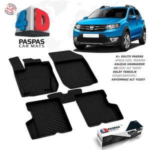 Dacia Sandero 2 4D Havuzlu Paspas 2013-2020 A+ Kalite