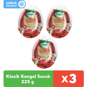 Klasik Dana Kangal Sucuk 225 g x 3 Adet