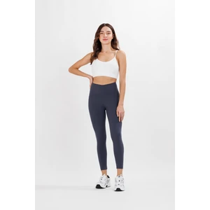 Kadın Siyah Karyoka Dikişli Toparlayıcı Antrasit Tayt