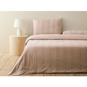 English Home Fancy Premium Soft Cotton Tek Kişilik Nevresim Takımı 160 x 220 cm Gül Kurusu