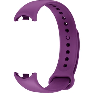 Kordon, Xiaomi Mi Band 8 ile Uyumlu Silikon Yumuşak Kayış