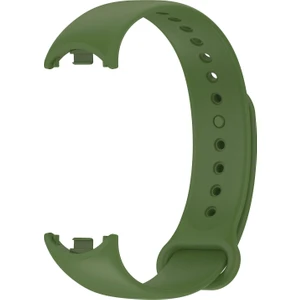 Kordon, Xiaomi Mi Band 8 ile Uyumlu Silikon Yumuşak Kayış