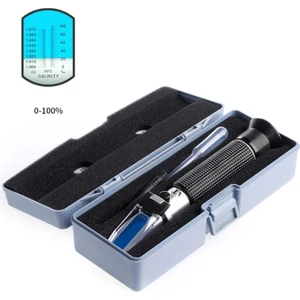 Tuzluluk Refraktometre Ölçer Su Okuyucu Deniz 0 ~ 10% Tuz Akvaryum Test Cihazı (Yurt Dışından)