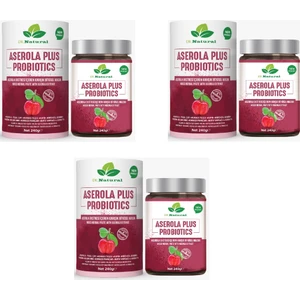 Dr. Natural Aserola Plus Probiotics Acerola Ekstresi Içeren Karışık Bitkisel Macun 240 Gr. ( 3 Adet )