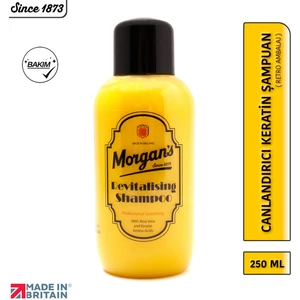 Morgan's Pomade Revitalising Shampoo Retro Yellow - Canlandırıcı Keratin Şampuanı 250 ml
