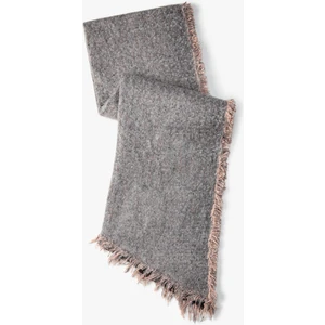 Basic Atkı Yumuşak Dokulu Püsküllü