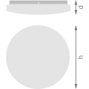 Ceiling Round 18W 4000K Gün Işığı Plafonyer