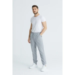 Erkek Basic 3 Iplik Regular Fit Paçası Ribanalı Eşofman Altı