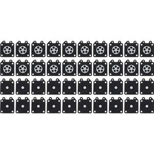 40 Adet Testere Karbüratör Ölçüm Diyaframı Walbro 95-526 500 3800 4500 5200 5800 Araba Montaj Contaları Kiti (Yurt Dışından)