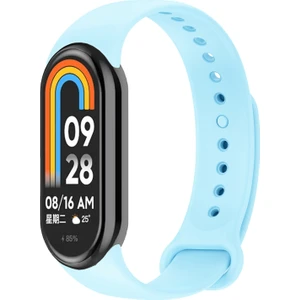 Kordon, Xiaomi Mi Band 8 ile Uyumlu Silikon Yumuşak Kayış