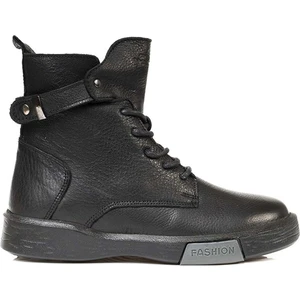 30900 Kadın Hakiki Deri Sneaker Kısa Bot