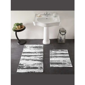 Banyo Paspas Takımı 2'li Pamuklu Classy Antrasit