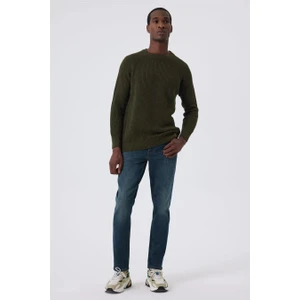 Lee Cooper K24 121050 Dn1973 Ferb Nile Blue Stone Jack Erkek Jean Pantolon