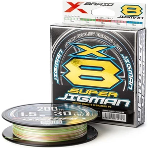 Ygk X-Braid Super Jigman 8x 300M Multicolor Ip Misina