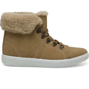 TRX23K-005 3pr Camel Kadın Sneaker Bot