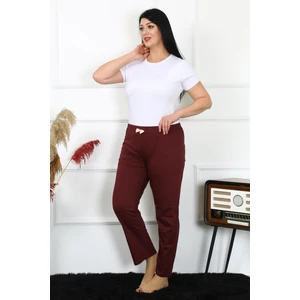 Kadın Pamuklu Büyük Beden Alt Pijama 27498