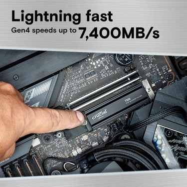 Crucial 2TB T500 PCIe Gen4 NVMe M.2 SSD (7400-7000 MBs) Fiyatı