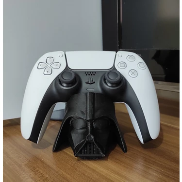 Nerva Design 3D Darth Vader Figürlü Ps5/xbox Joystick Standı - Xbox/ps5 Controller/kol