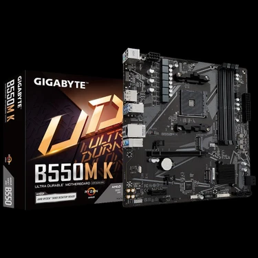 Gıgabyte B550M K Ddr4 4733MHZ(OC) HDMI M.2 Dp Matx