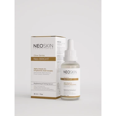 Neo Bright Serum 30 ml Leke Karşıtı Aydınlatıcı Hassas Ciltler İçin Hyaluronik Asitli Etkili