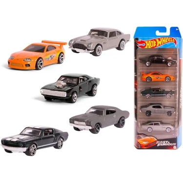 Hot Wheels 5li Araba Seti - Fast And Furıous HLY70 Fiyatı