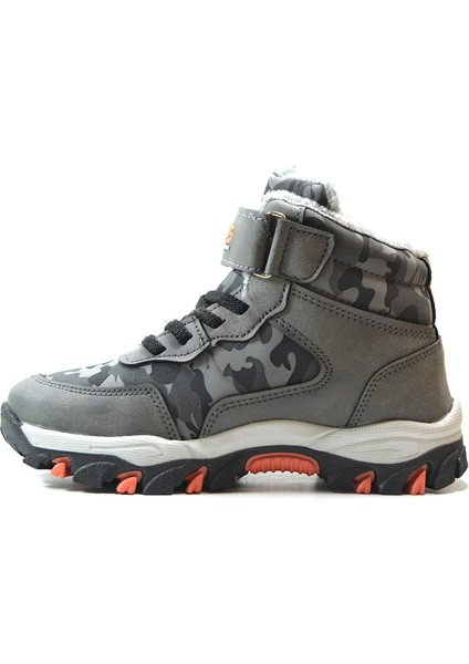 546 Gri Turuncu Kürklü Cırtlı Erkek Çocuk Bot modelleri