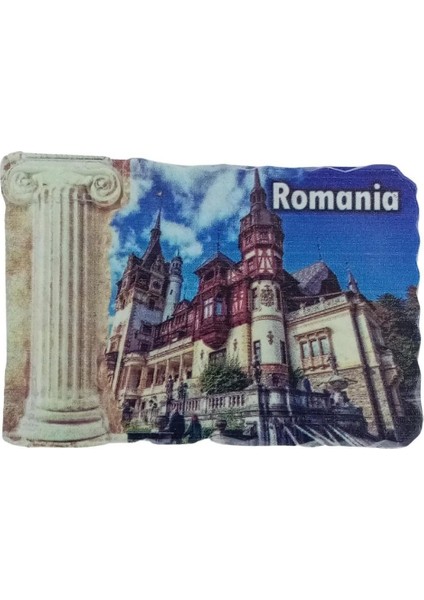 Romanya Temalı Sütun Magnet