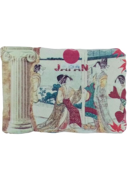 Japonya Temalı Sütun Magnet