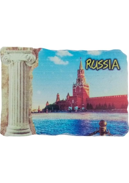 Rusya Temalı Sütun Magnet
